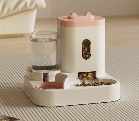 Pet Automatic Feeding Water Dispenser Bowl