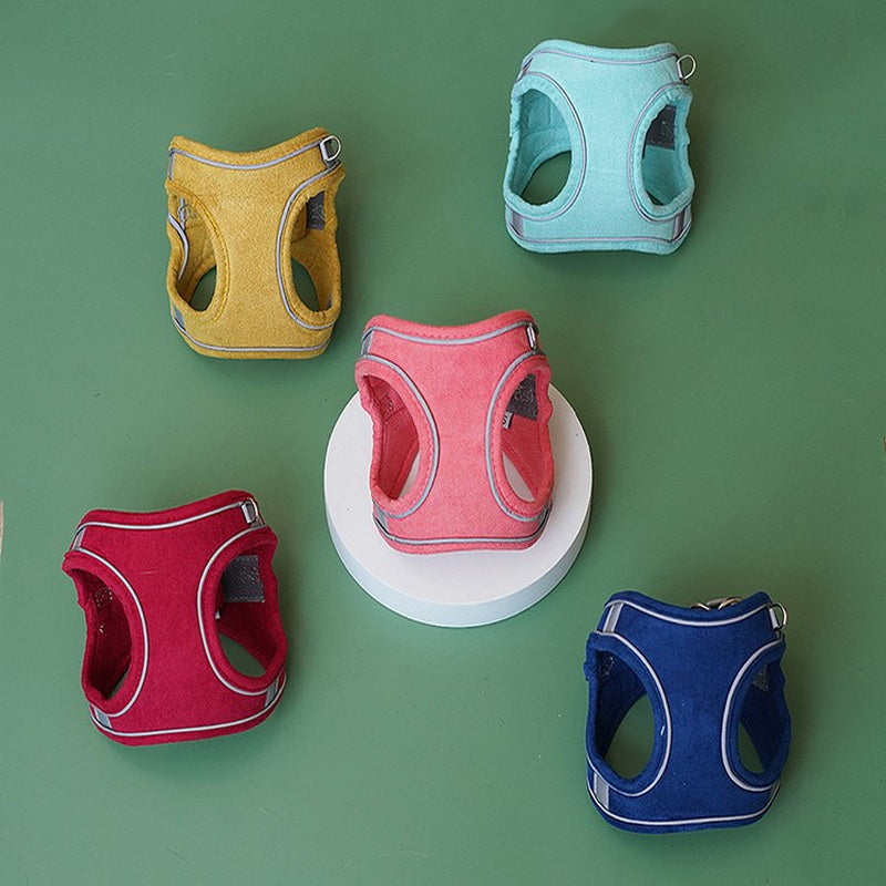 Pet Vest Chest Harness Adjustable Walking Leash