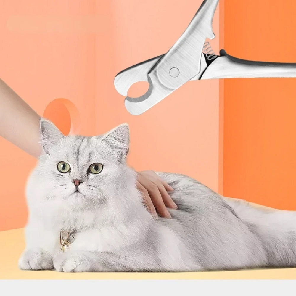 Professional Pet Nail Clipper Safety Stainless Grooming Tool