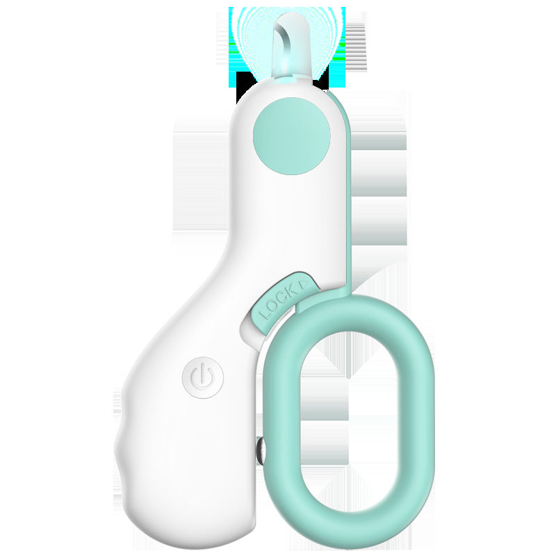 LED Mini Pet Nail Trimmer Illuminated Grooming Tool