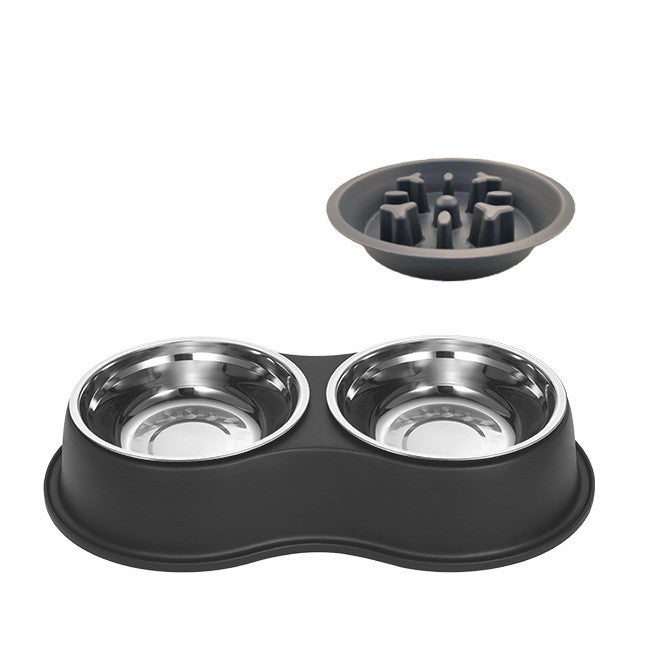 Pet Slow Feeding Bowl Removable Anti Choke Feeding Dish