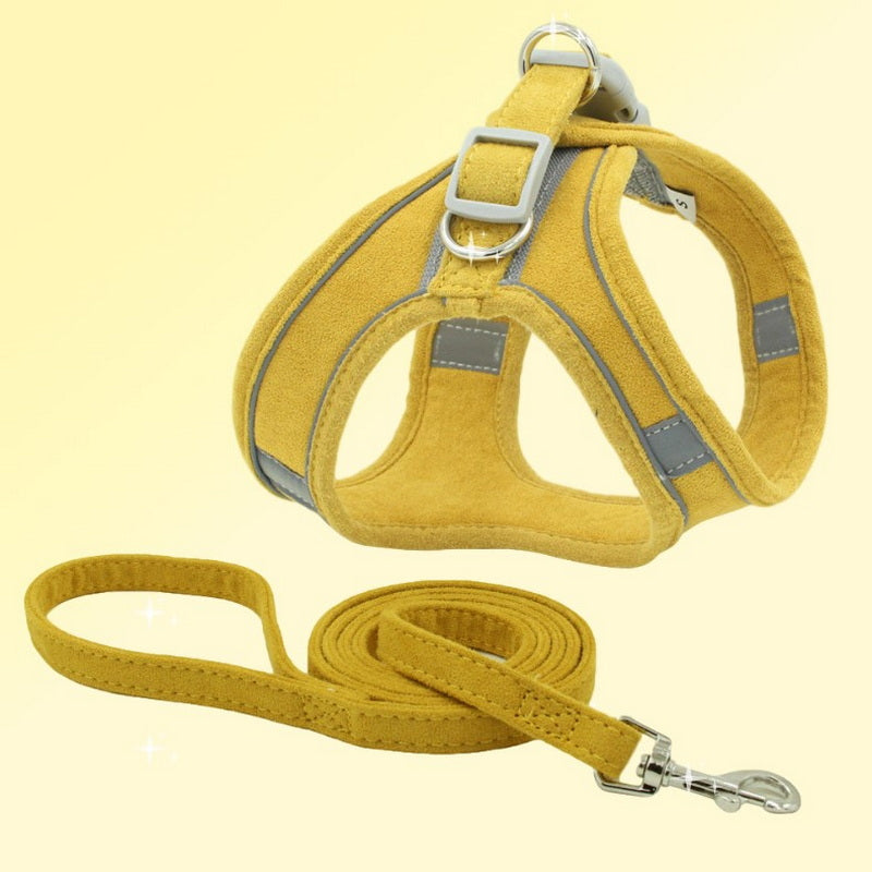 Pet Vest Chest Harness Adjustable Walking Leash