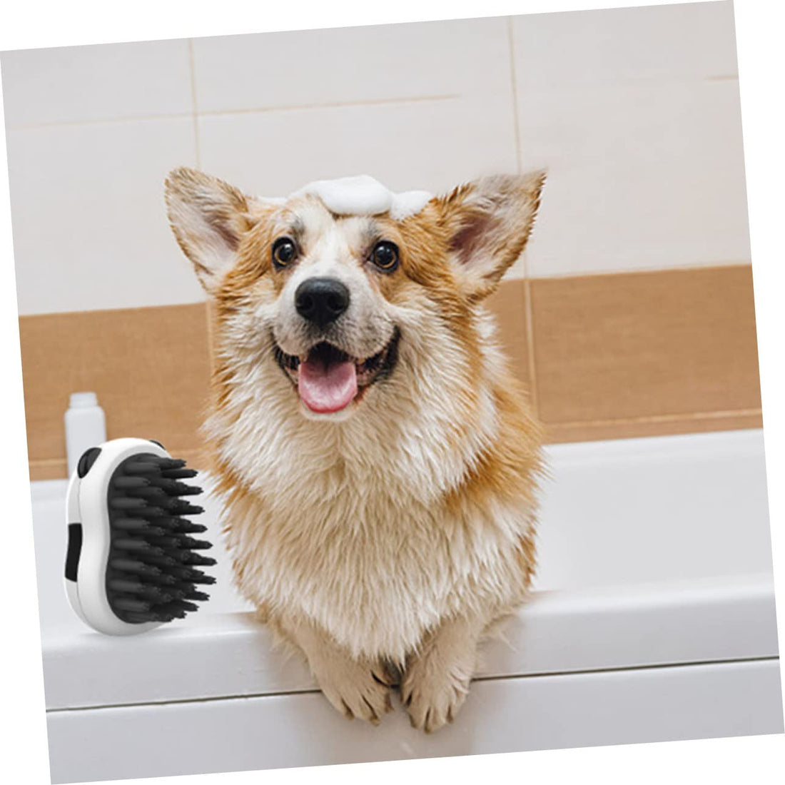 Pet Bath Grooming Hair Removal Cleaning Glove Brush Tool