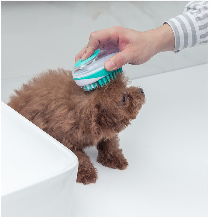 Pet Bath Massage Grooming Brush Tool