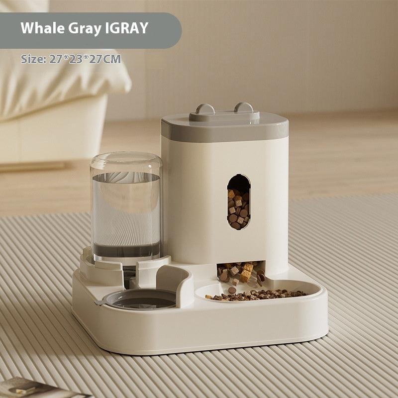 Pet Automatic Feeding Water Dispenser Bowl