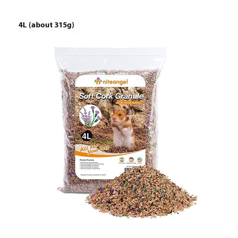 Oak Cork Hamster Bedding Dust Free Cage Landscaping Supplies