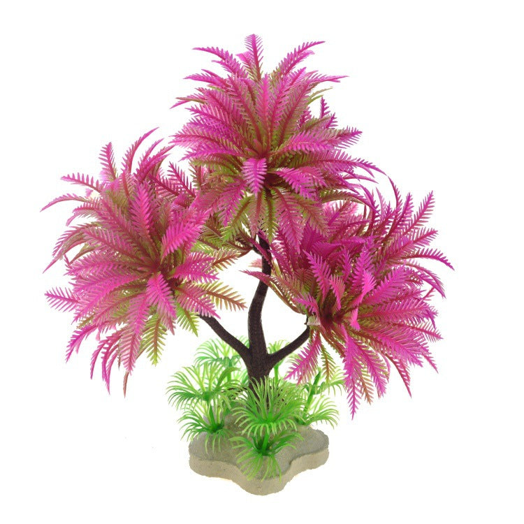 Artificial Aquarium Plant Water Grass Tree Decoration