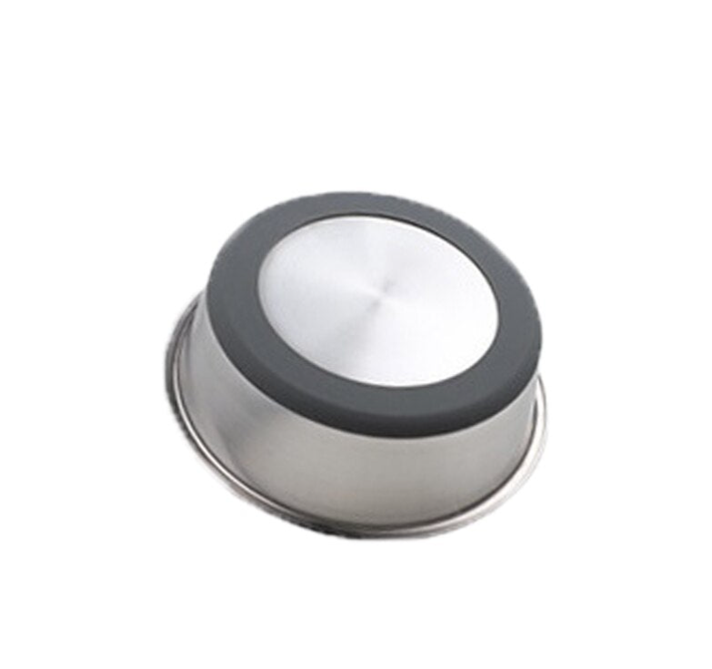 Pet Silicone Stainless Steel Feeding And Drinking Bowl Set