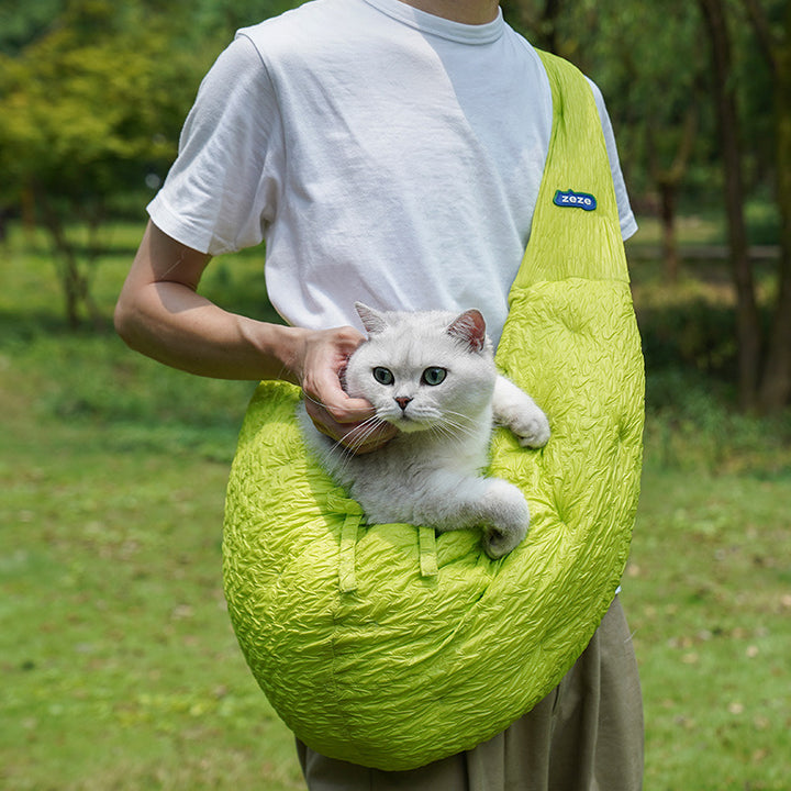Small Pet Carrier Shoulder Diagonal Warm Travel Bag