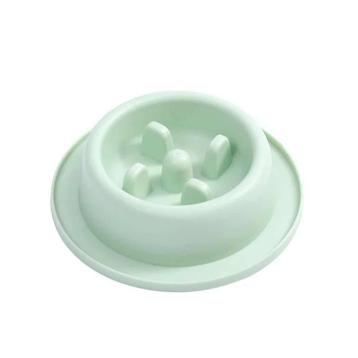 Pet Slow Eating Anti Choking Interactive Feeding Bowl Plate