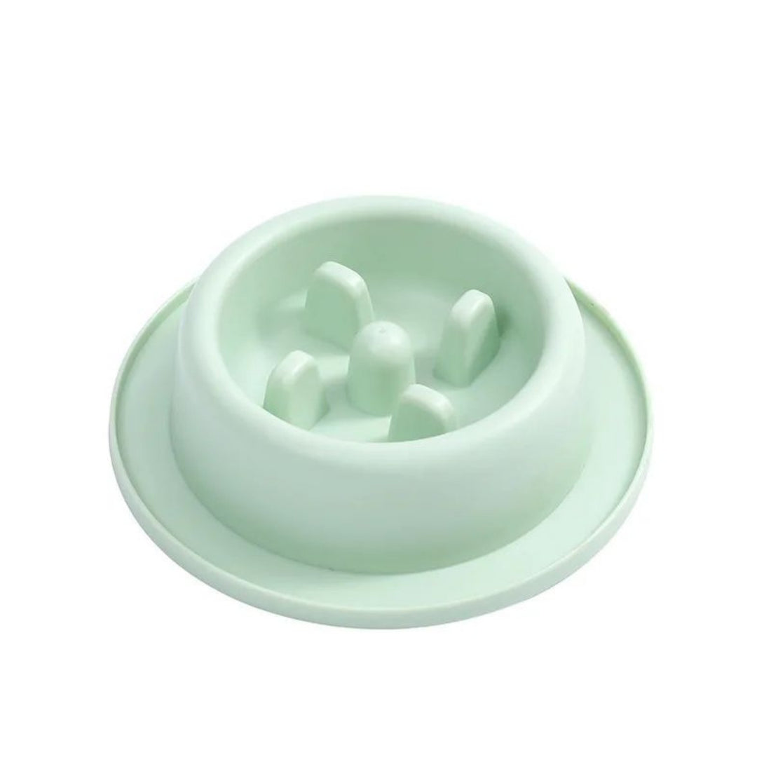 Pet Slow Eating Anti Choking Interactive Feeding Bowl Plate