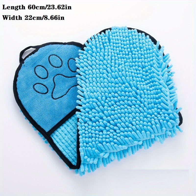 Absorbent Microfiber Quick Drying Machine Washable Hand Pocket Pet Towel