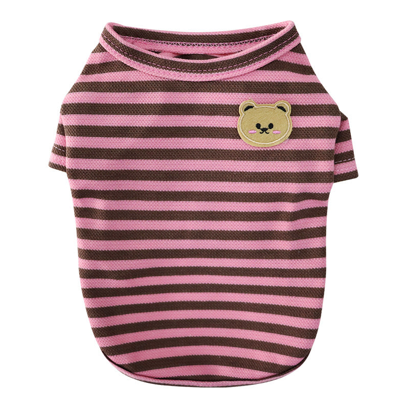 Pet Summer Breathable T-Shirt Clothing Apparel