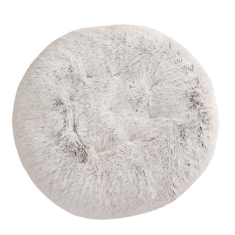 Pet Round Plush Warm Sleep Bed Mat House