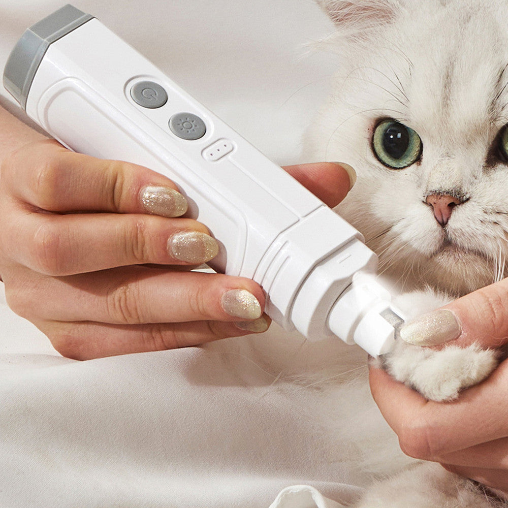 High Power LED Pet Nail Trimmer Automatic Grooming Device