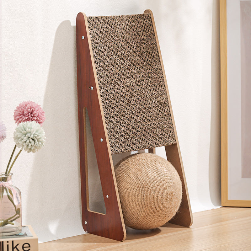 Pet Corrugated Paper Scratching Board Interactive Toy