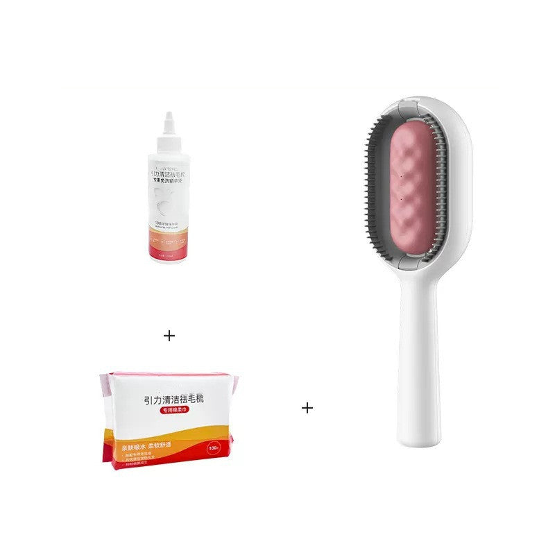 Pet Grooming Brush Dematting Hair Removal Cleaning Tool