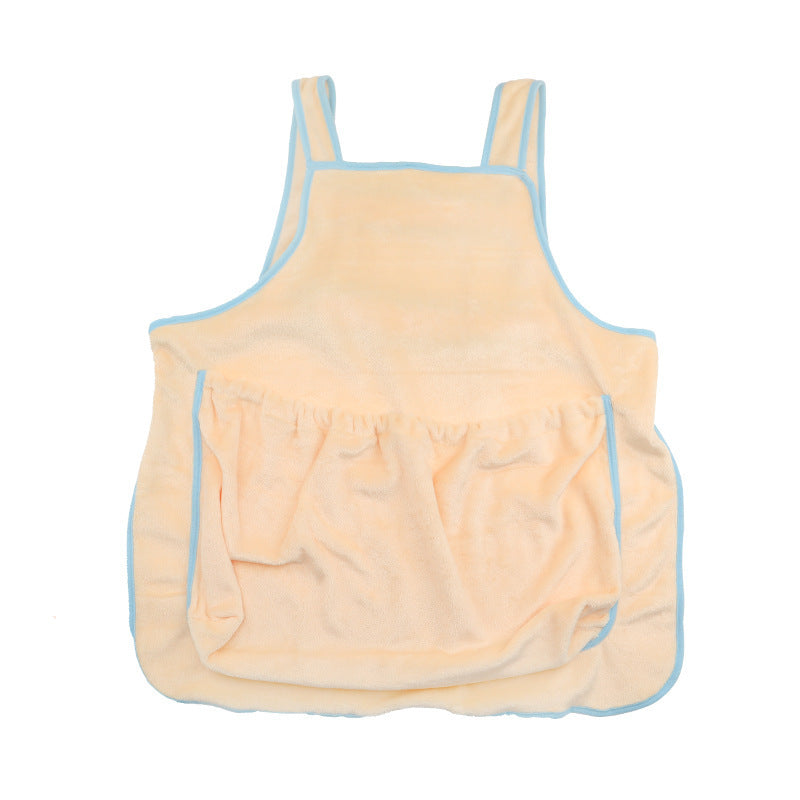 Pet Carrier Apron Plush Hanging Chest Travel Pouch
