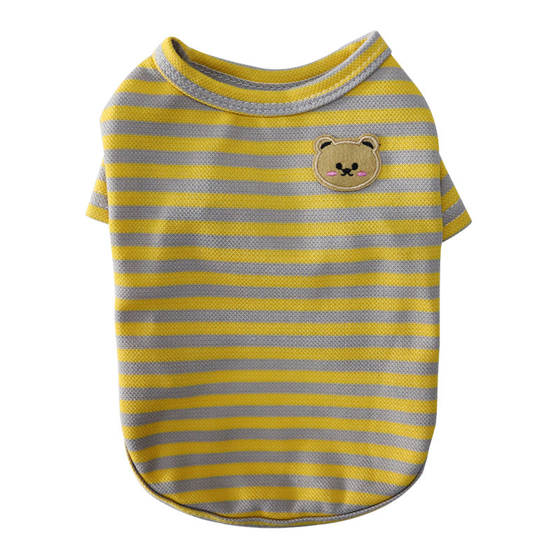 Pet Summer Breathable T-Shirt Clothing Apparel