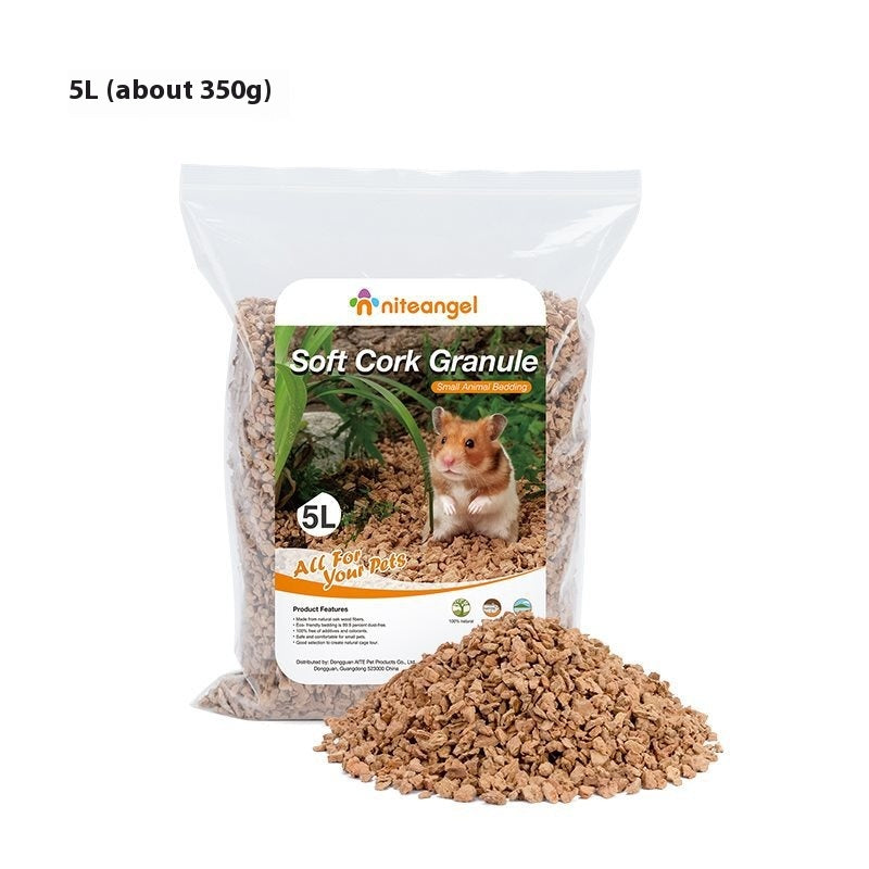 Oak Cork Hamster Bedding Dust Free Cage Landscaping Supplies