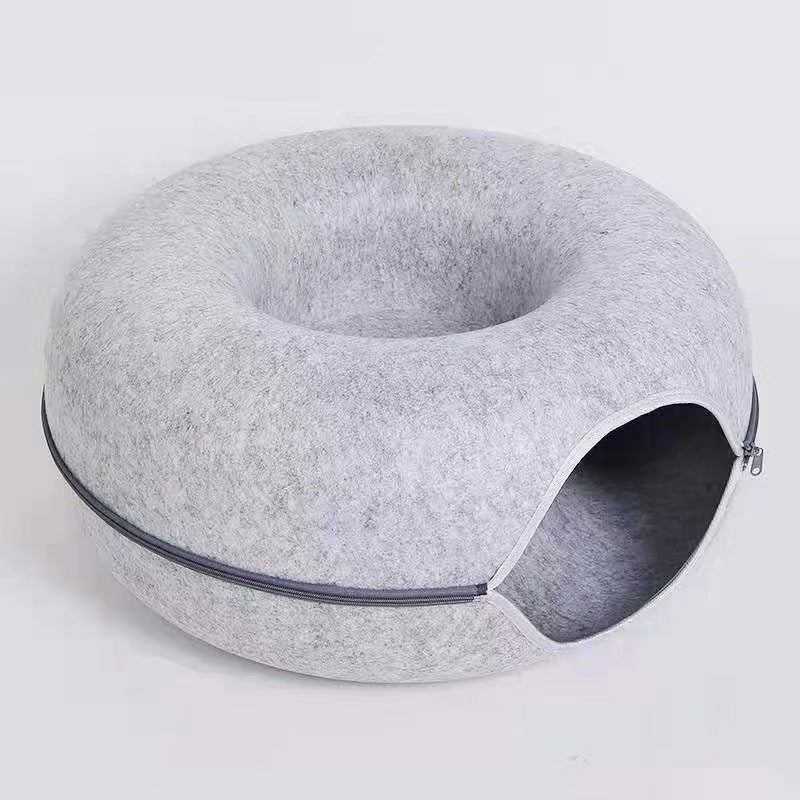 Pet Comfortable Round Tunnel Bed