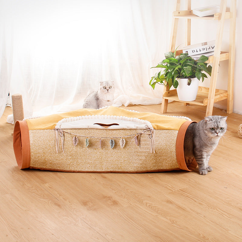 Pet Net Litter Roll Drilling Hole Interactive Toy Supplies