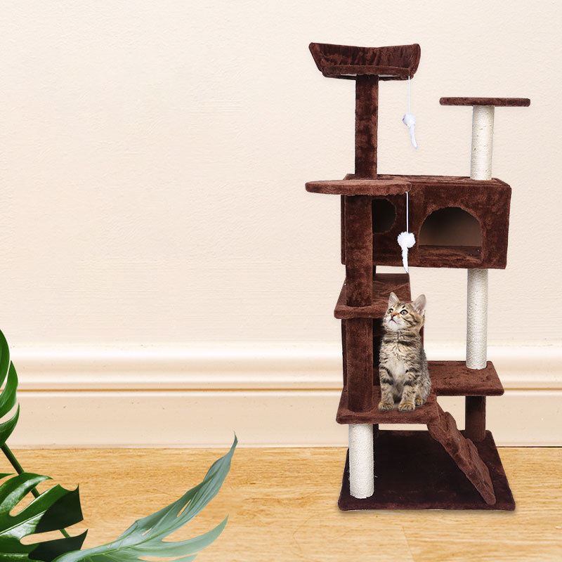 Pet Luxury Villa Climbing Frame Interactive Toy